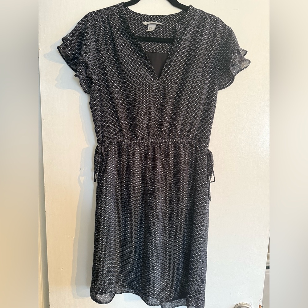 H&M Black Polka Dot Dress